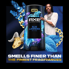 AXE Blue Lavender Deodorant Stick application gesture for quick refresh