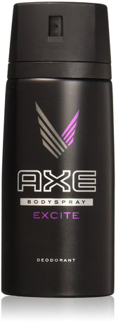 AXE Body Spray Excite front view promotes lasting freshness for bold daily routines.