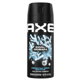 AXE Cool Ocean can front with refreshed design for all day freshness.