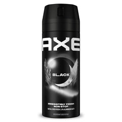 AXE Deodorant Body Spray Black New Edition 150 ml bottle front view for long-lasting freshness