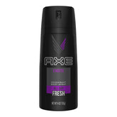 AXE Excite body spray 4oz can front view for all-day freshness