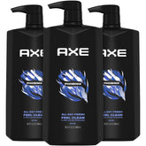 AXE Phoenix 3-pack display shows value and daily freshness benefits