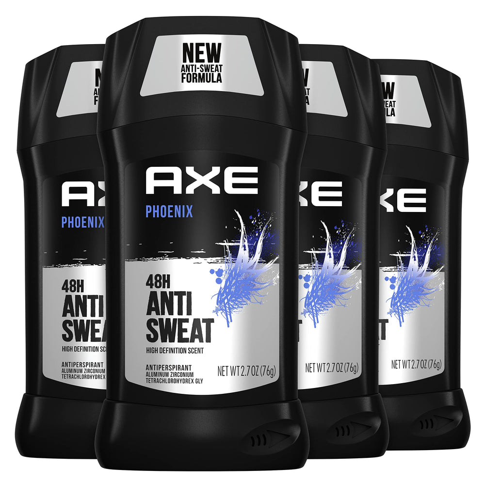 AXE Phoenix antiperspirant-stick keeps you dry and smelling fresh all day.