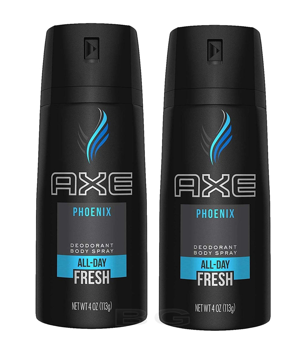 AXE Phoenix bottle closeup highlighting woody and fruity daily fragrance