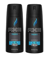 AXE Phoenix bottle closeup highlighting woody and fruity daily fragrance