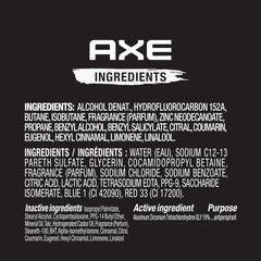 AXE Phoenix Fresh Gift Set body spray delivers long lasting scent for daily use.