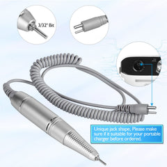 AZ GOGO-102 portable 30,000 RPM nail drill in action for fast shaping