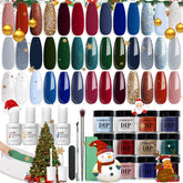 AZUREBEAUTY dip nail kit colors collection offers versatile shades for stylish nail art at home.