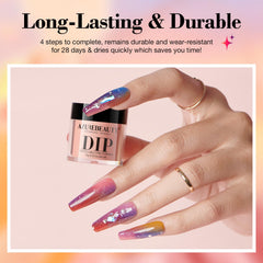 AZUREBEAUTY dip powder activator helps secure long-lasting wear