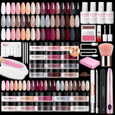 AZUREBEAUTY dip powder colors swatches for versatile at-home nail options.