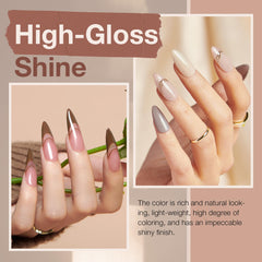 AZUREBEAUTY dip powder kit includes nail brush and cuticle pusher for precise application