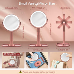 B Beauty Planet 30X magnifying side close-up for precise eyebrow and lash work.