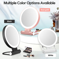 B Beauty Planet touch control brightness for easy lighting adjustment.