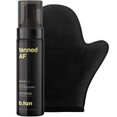B.TAN Dark self-tanner mousse applied for a smooth bronze glow.