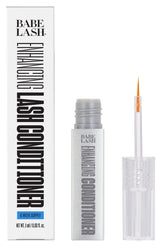 Babe Original Lash Enhancing Conditioner bottle shows lash hydration and conditioning benefits.