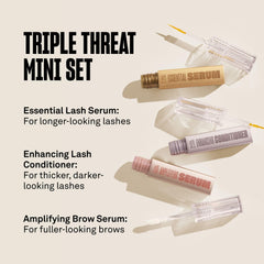 Babe Original lash serum tube shown on clean surface for daily conditioning