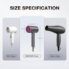 Babonir concentrator nozzle for sleek blowouts