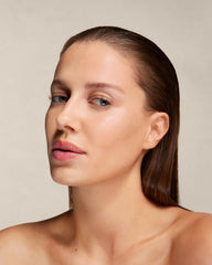 Creamy foam forming on skin with BABOR cleanser during application