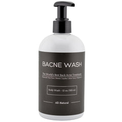 Bacne Bar Bacne Wash charcoal pour deep-cleanse pores for a refreshed back