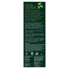 Pouring Badedas Original Bath Gelle creates silky bath lather.