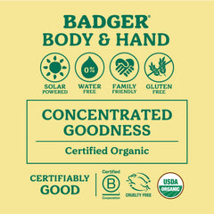Badger Healing Balm tin side view highlights two-pack convenience for travelers.