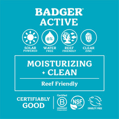 Badger Mineral Sunscreen Lip Balm SPF 15 application shot showing smooth, moisturizing lip care.