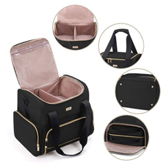BAFAMYE clear-window bottom cases allow quick item spotting during travel