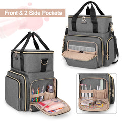 BAFASO heavy-duty nylon padded bag protects polish during transit.