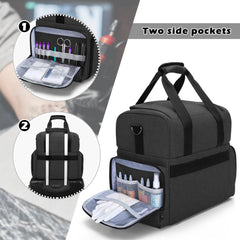 BAFASO side pockets with elastic bands hold cartridges and accessories.