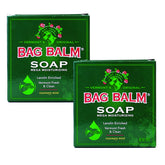 Bag Balm Mega Moisturizing Soap Rosemary Mint two-pack packaging for convenient daily cleansing.
