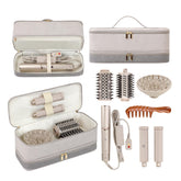 BAGCRAZY Dyson Airwrap travel case double-layer keeps tools organized on the go.