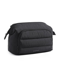 BAGSMART Makeup Bag wide-mouth design enables quick access for on-the-go routines.