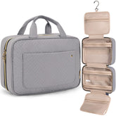 BAGSMART Toiletry Bag with hanging hook for flexible travel setup