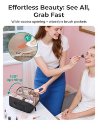 BAGSMART quilted exterior adds style and comfortable carry for daily trips.