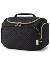 BAGSMART travel toiletry bag large capacity with front pocket for easy organization on trips