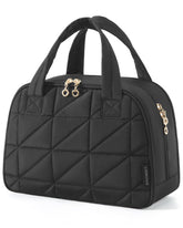 BAGSMART Travel Toiletry Bag wide-open view for quick on-the-go access.