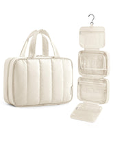 BAGSMART travel toiletry bag for women with hanging access