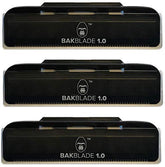 baKblade 1.0 back shaver refill pack—three cartridges for quick, smooth back shaving.