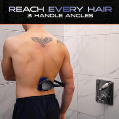 baKblade 3.0 no batteries required back shaver delivers reliable manual grooming