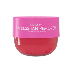 BALI BODY Express Tan Remover bottle close-up showing sleek packaging and vegan formula.