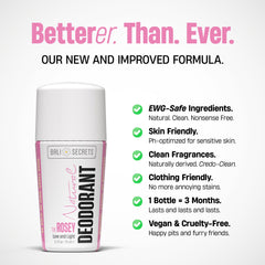 Bali Secrets The Rosey rose scent adds subtle fragrance to daily routines.