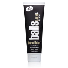 ballsBALM Bare Balm 8oz tube—easy body hair management at home.