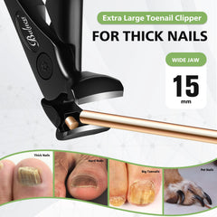 Baluca ergonomic non-slip handle provides a comfortable grip for safe trimming