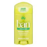 Ban Invisible Solid Unscented 3-pack box front for daily use on the go