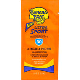 Banana Boat Sport Sunscreen travel packets provide on-the-go sun protection.