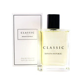 Banana Republic Classic fragrance bottle front conveys timeless elegance for everyday wear.