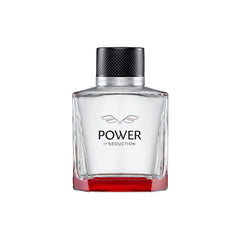 Banderas Power of Seduction EDT cap closeup showing premium packaging