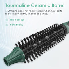 BANGMENG anti-scald bristles and cold-touch handle for safe styling.