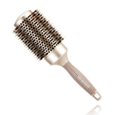 Bangmeng round barrel anti-static hair brush front view for smooth, shiny styling.