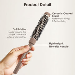 BANGMENG round brush 0-5inch adds lift at roots and smoothness